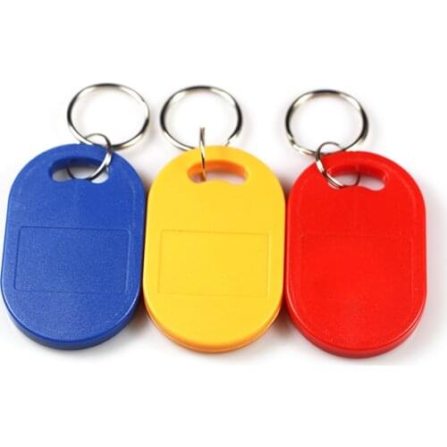 100pc RFID Tag Proximity ID TokenTags Key Keyfobs 125Khz Card Chip ID em4100 for door Access Control Time Attendance