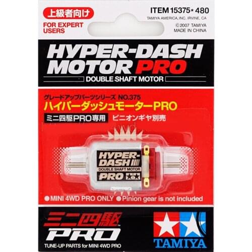 Tamiya Hyper-dash PRO 21200rpm High Speed Double Shaft Motor 15375 Spare Parts for 1/32 Mini 4WD Car Model