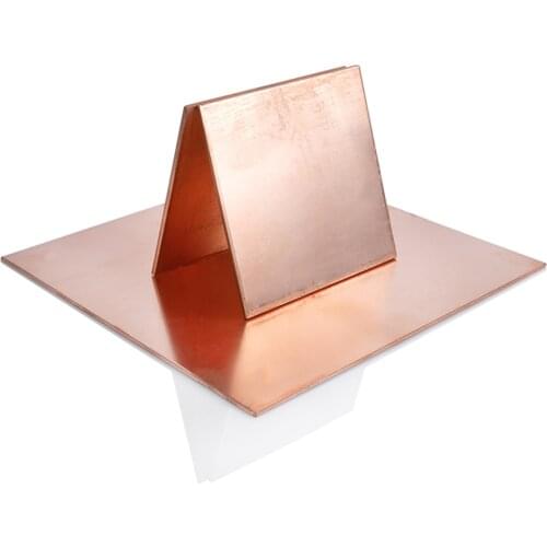 1pcs 99.9% Pure Copper Cu Metal Plate Copper Flat Stock Copper Sheet Select Size