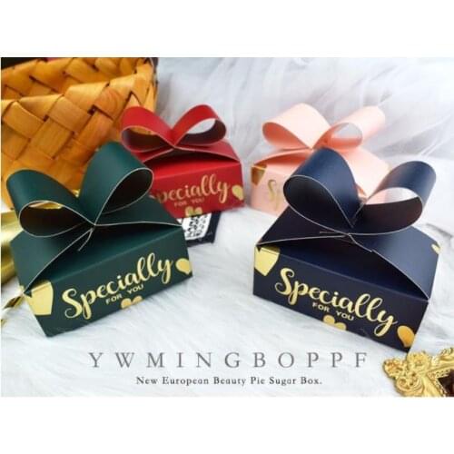 100pcs Wedding Candy Box Wedding Gift Box For Guest Wedding Favors And Gifts Christmas Birthday Party Decoration