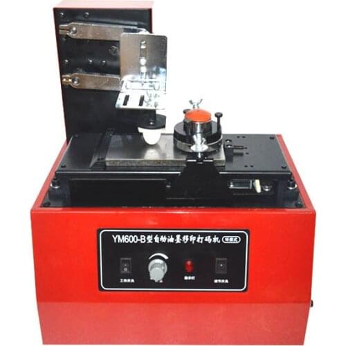 110V/ 220V Environmental Desktop Electric Pad Printer ym600-b Round Pad Printing Machine Ink Printing machine