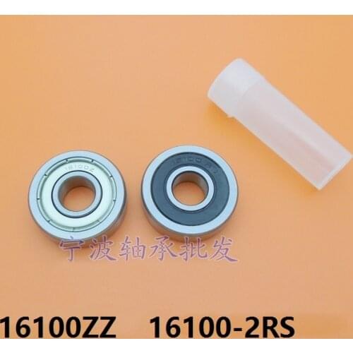 50pcs 16100ZZ 16100-2RS 16100 ZZ 2RS 16100RS 10x28x8 mm deep groove ball bearing bike wheels bottom bracket repair bearing