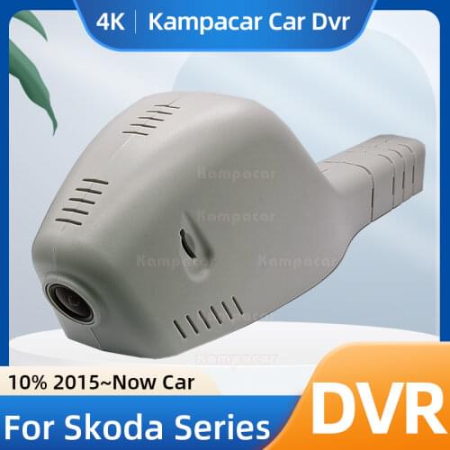Kampacar SKD04-C Wifi Dash Cam Car Dvr Camera For Skoda Rapid Superb Kodiak Kodiaq Fabia Yeti Octavia A7 FL A5 HD 1080P DashCam