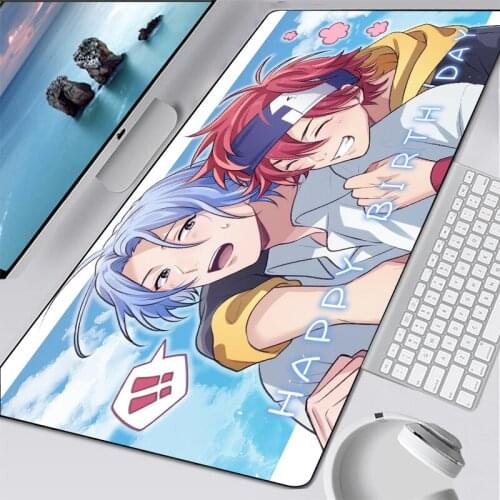 Large Anime SK8 The Infinity mouse pad lock edge mouse pad Keyboard mouse pad Computer Gamer Laptop Notebook Manga Mouse Mat