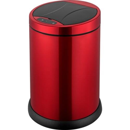 Intelligent Automatic Trash Can Stainless Steel Kitchen Electronic Dustbin Rubbish Waste Bin Home Smart Motion Sensor Trash Bin