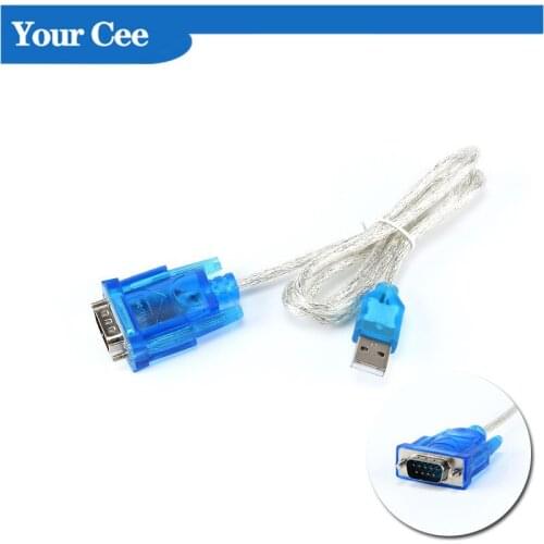 New HL-340 USB to RS232 COM Port Serial PDA 9 pin DB9 Cable Adapter Support Windows7 64 COM Port Converter