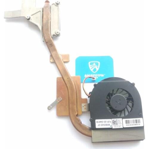 Original free shipping For DELL laptop heatsink cooling fan cpu cooler 15R M5010 CPU heatsink OK74YV