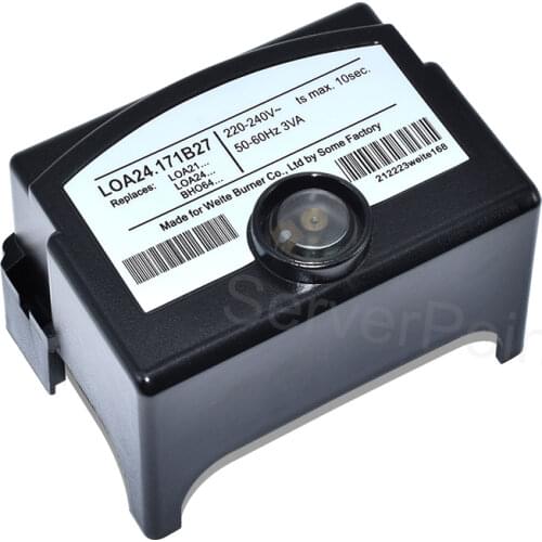 Genuine new for LOA24.171B27 mechanical control box burner sequencer PLC control box for oil burner replace SIEMENS/SUDICK