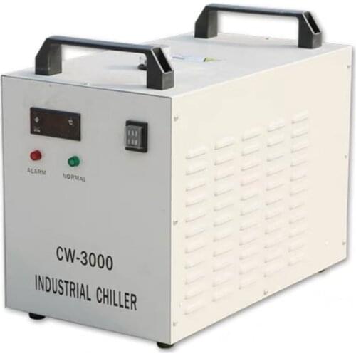 Industrial Water Cooler Water Chiller CW-3000AG for 50W/60W/80W/100W CO2 Laser Cutter Engraving machine