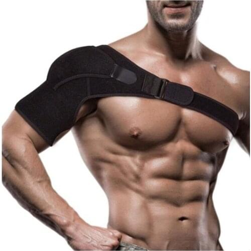Shoulder Brace Adjustable Neoprene Shoulder Support Breathable Shoulder Compression Sleeve Left or Right Arm Shoulder Cuff