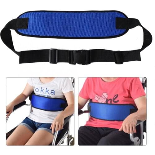 Posture Corrector Breathable Adjustable Wheelchair Seat Belt Cushion Safety Harness Straps for Elderly Patients Corrector
