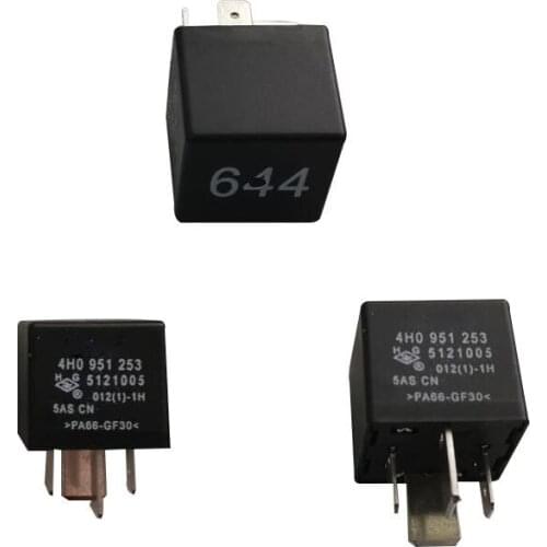Fuel pump relay NO.644 Fit for VW Tiguan BEC BEETLE CABRIO Fosca Audi R8 AUDI R8 AQ3 AUDI Q3 OE:4H0951253 443951253N 8D0951253