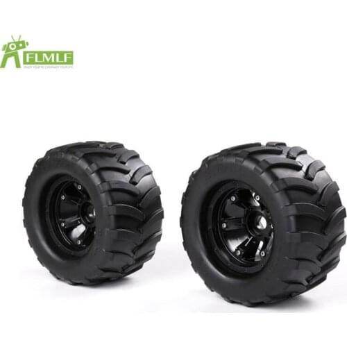 Super Wear-resistant Wheels & Tires 220*120mm 2pc for 1/5 Scale ROFUN BM5 FG RC MONSTER Truck Rc Car Parts