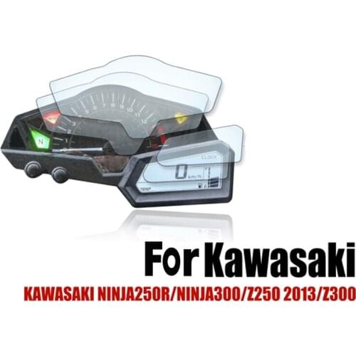 Scratch Resistant Sticker Protective Film For KAWASAKI NINJA250R NINJA300 Z250 2013 Z300 Motorcycle Protective Film Dashboard