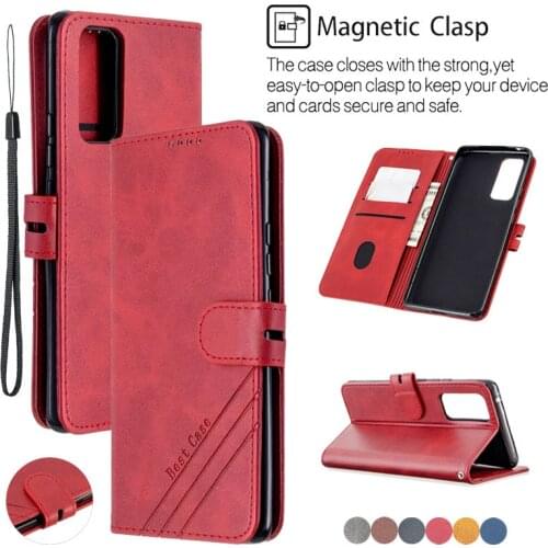 Vintage Case For Huawei Honor 30 20 10 9 Lite V30 9X 7A Pro 20i 10i 9S 9A 7C Luxury Magnetic Flip Leather Wallet Bag Phone Cover