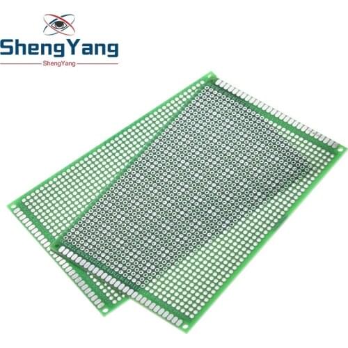1pcs 8x12cm 80x120 mm Double Side Prototype PCB Universal Printed Circuit Board Protoboard For Arduino