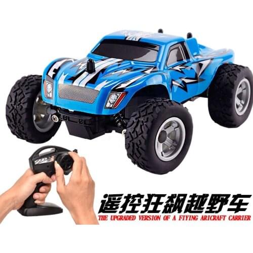 2.4GHz 1:24 Remote Control Half Card Drift Big Foot off-road Vehicle Four Drive Climbing Remote Control Racing Childrens Toys