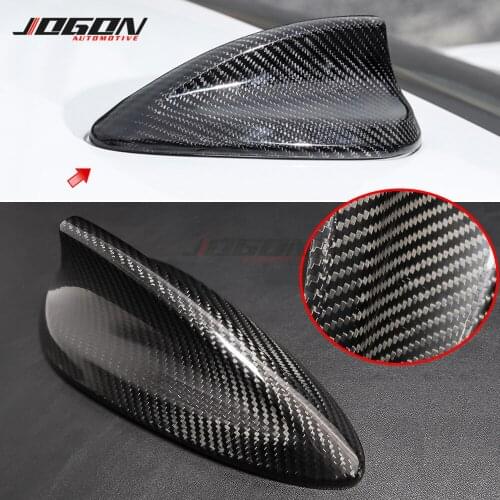 Carbon Fiber Car Roof Shark Fin Antenna Aerials Trim Cover For BMW 3 Series F30 F31 GT F34 F35 2012 2013 2014 2015 2016