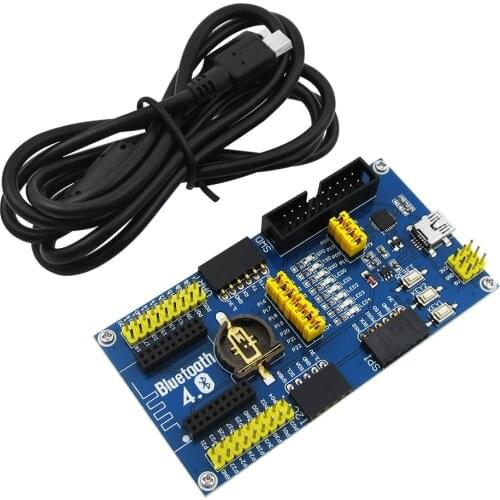BLE4.0 Bluetooth NRF51822 Module 2.4G Wireless Communication Module Mother Board Expansion Development Board Kit