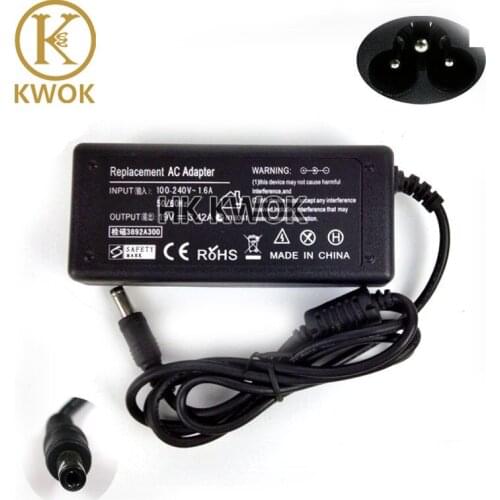 5pcs 19V 3.42A AC Power Adapter For lenovo/toshiba/asus/dell/acer ADP-65CH PA-1560-52LC ADP-65YB 0712A1965 Laptop Power Supply