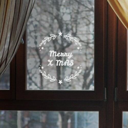 Black/Sliver Christmas Merry XMAS Car Sticker Small/Big Size Removable Waterproof Window Body Decal CL950