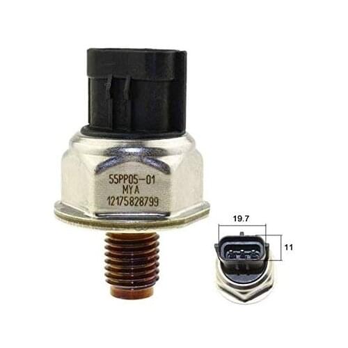 1pc High Quality Fuel Rail Pressure Sensor 55PP05-01 4JJ1FD7711 For Isuzu DMAX 3.0