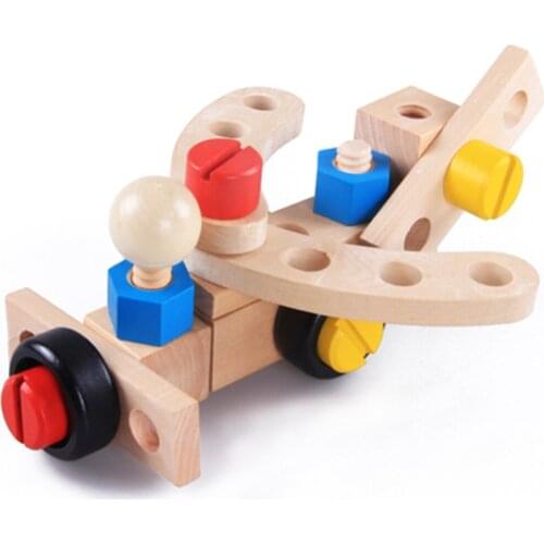 Childrens unpacking boy puzzle nut removal combination hands-on screw car car assembly building blocks toy