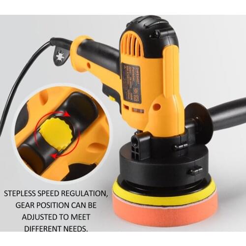 KKmoon 700W Car polishing machine Adjustable Speed Car Waxing Sealing Glaze Electric Polisher for Metal and Furniture cars tools