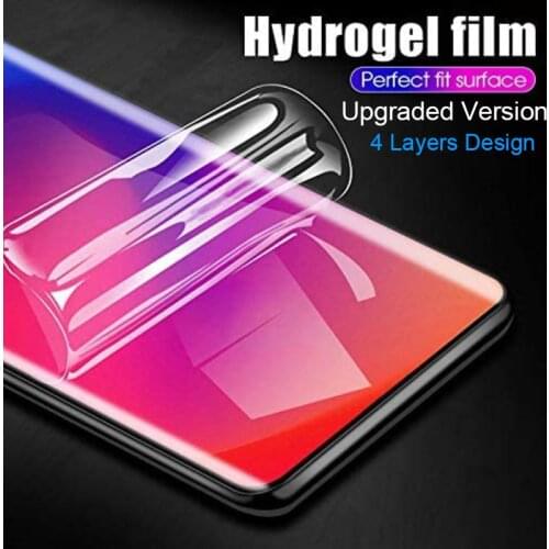Hydrogel Film for Samsung Galaxy A12 A32 5G M11 M21 A21 A21S A31 A41 A42 A52 Sensitive 4 Layers Design Protective Screen Guard