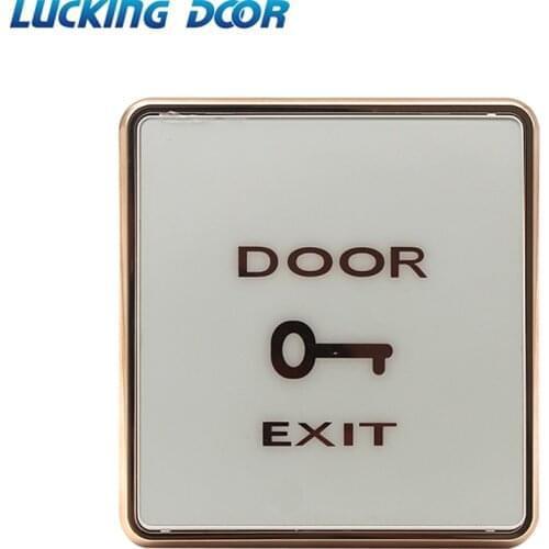 Exit button switch durable access door switch button automatically reset the normally open signal release push button