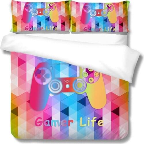 Xbox Game Handle Printed 3D Duvet Cover Sets Polyester Bedclothes Bedding Set Queen Size Comforter Covers &pillowcase