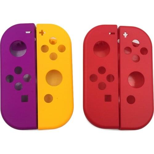 1 Pair Purple Orange for Nitendo switch NS JoyCon Joy Con Controller Housing Shell Case for Nintendo Switch Red Cover