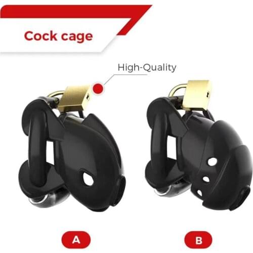 Best BDSM Male Chastity Belt Device Full Cover Cock Penis Cage Ring Lock Bondage Slave Erotic Couples Gay Ladyboy 18+ Sex Toys