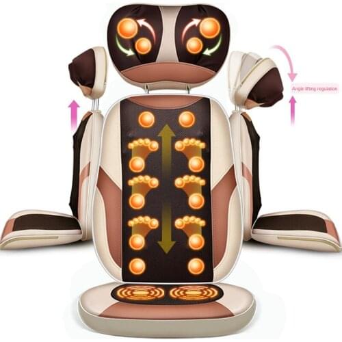 Massage Cushion Neck Waist Back Neck Massager Home Body Multifunctional Cushion Electric Massage Chair
