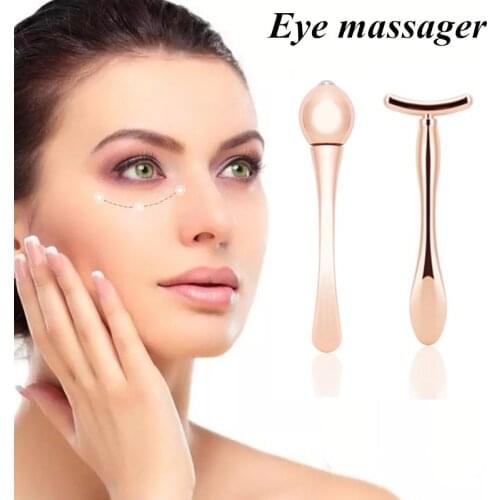 Mini Eye Massage Stick Anti Pouch Dark Circles Massager For Eyes Care Tools T-shape Lifting Thin Face Magic Stick Small