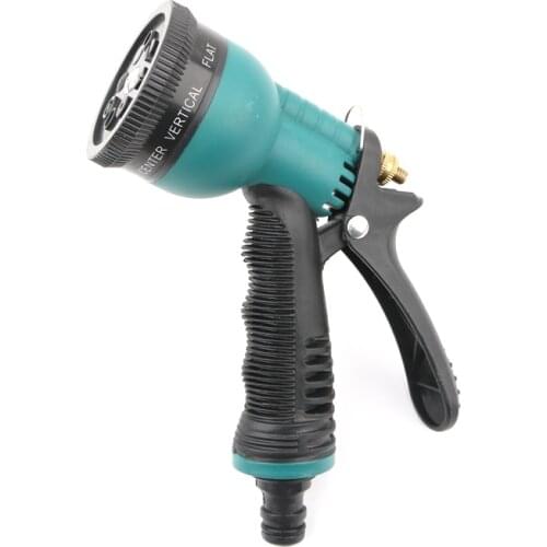 8 Pattern Garden Water Gun Hose Nozzle Mutifunctional Car Washing Water Sprayer Pipe Tube Nozzle Sprinkle Tools