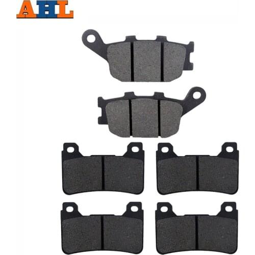 Motorcycle Front and Rear Brake Pads for HONDA CBR 600 RR (2005-2006) CBR 1000 RR (2004-2005) Brake Disc Pad Kit