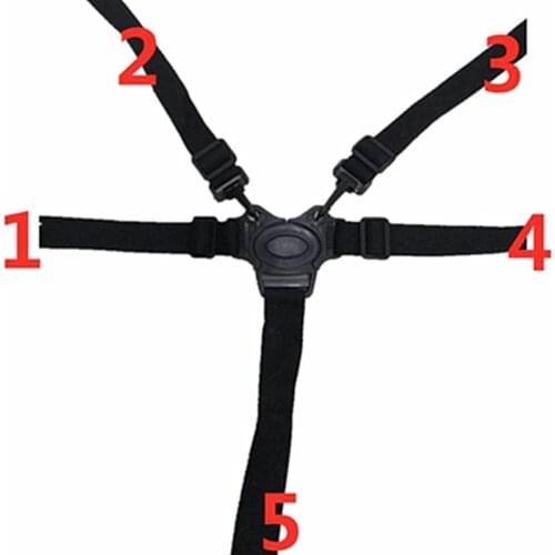 Childrens electric car five-point safety belt, two-point safety belt, four-wheel toy, remote control car, baby carriage parts