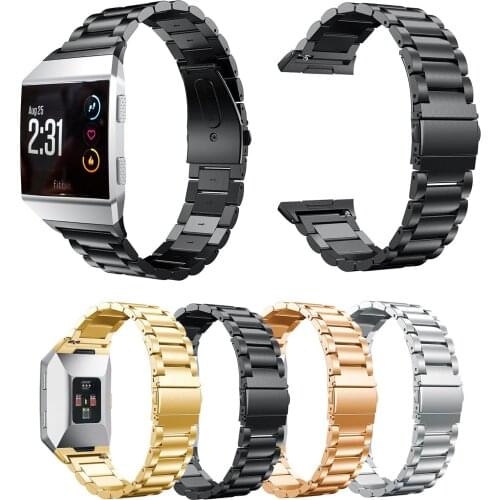 20mm Stainless Steel Replacement Wrist Strap for Fitbit Ionic Smart Watch Band Bracelet for Fitbit Ionic Band with Adjust Tool