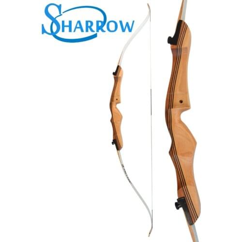 High-quality 68inch Recurve Bow Takedown Wooden Riser 16-38lbs Bow For Training Shooting Practice Can use a variety of arrows