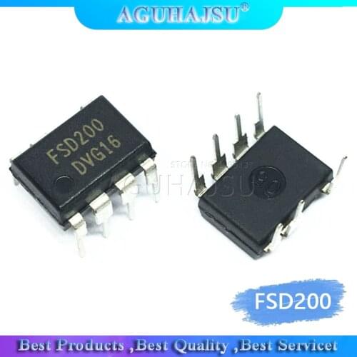 10pcs FSD200 200 DIP-7 7-pin power management IC chip LCD Induction Cooker IC