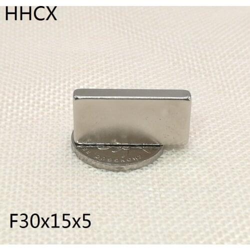 10pcs/lot Magnet 30*15*5 N38 Magnet 30x15x5 Magnets 30 x 15 x 5 for moto