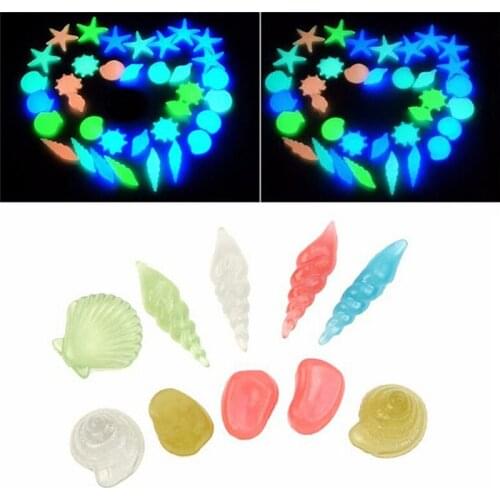 10Pcs Glow in the Dark Garden Pebbles Glow Stones Rocks for Walkways Garden Path Patio Lawn Garden Yard Decor Luminous stones