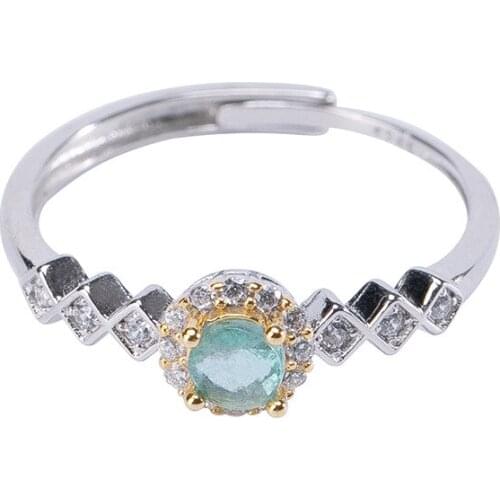 BAIFUMING Rings With Semi-precious Stones