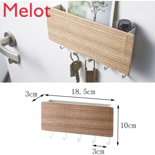 Key Rack Decoration Punch-Free Wall Hanging Key Rack Door Multi-Function Hook Rack High Quality and Durable Convenient Family