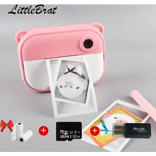 Children Camera For Kids Instant Camera 1080P Digital Camera For Children Photo Camera Toys For Girl Boy Birthday Gifts