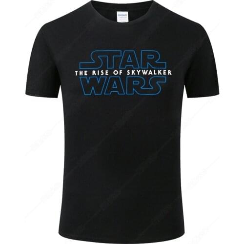 2021 New Star Wars The Rise of Skywalker T Shirt Men Women Print T-Shirt Summer Cotton Short Sleeve Brand Tee Camisa Hombre J56