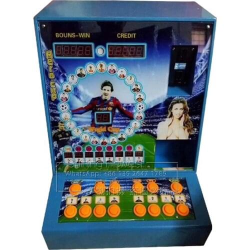 China Factory Price Coin Pusher Fruit Games Casino Gambling Jackpot Bonus Games Round Circle Roulette Slot Machine