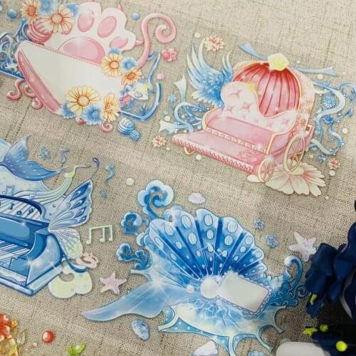 Fairy Dream Washi Tape for Card Making Bullet Journal DIY Scrapbooking Label Sticker