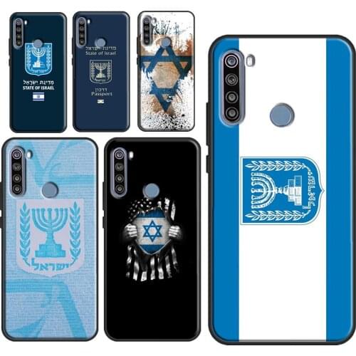 Israel Passport Phone Case for Xiaomi Redmi Note 10 Pro 9 8 Redmi 9 9T 9C 9A 8A 7A K40 Note 9S 8T Cover